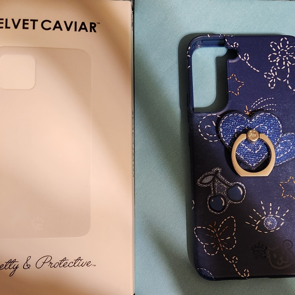 Velvet Caviar phone case & phone ring